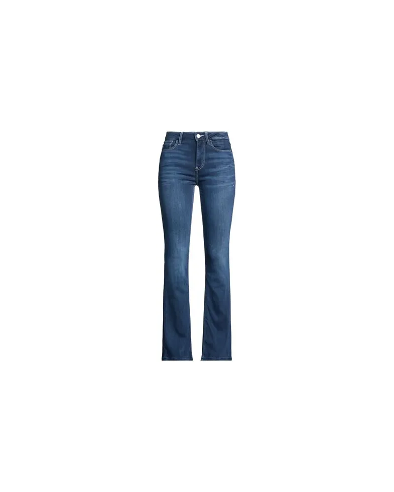 Guess HOSEN & RÖCKE - Jeanshosenauf YOOX.COM Blau
