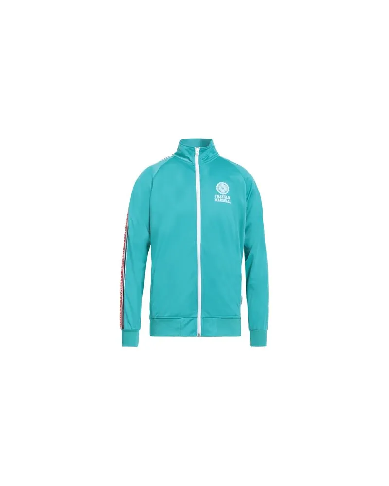 Franklin & Marshall TOPS - Sweatshirtsauf YOOX.COM Tūrkis