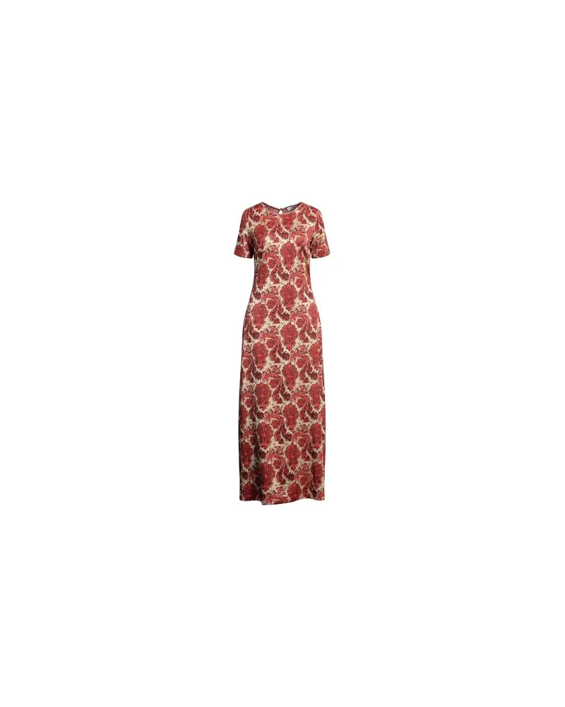 Paco Rabanne KLEIDER - Maxi-Kleiderauf YOOX.COM Tomatenrot