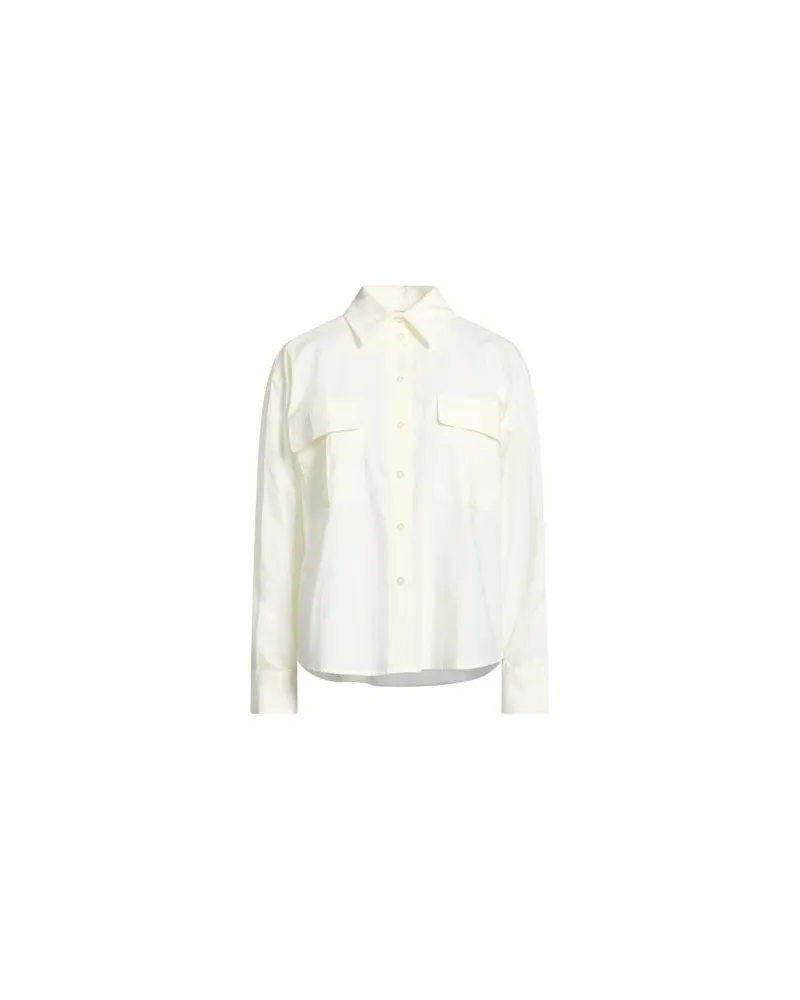 Twin-Set TOPS - Hemdenauf YOOX.COM Elfenbein
