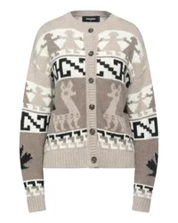 Dsquared2 Strickjacke Beige