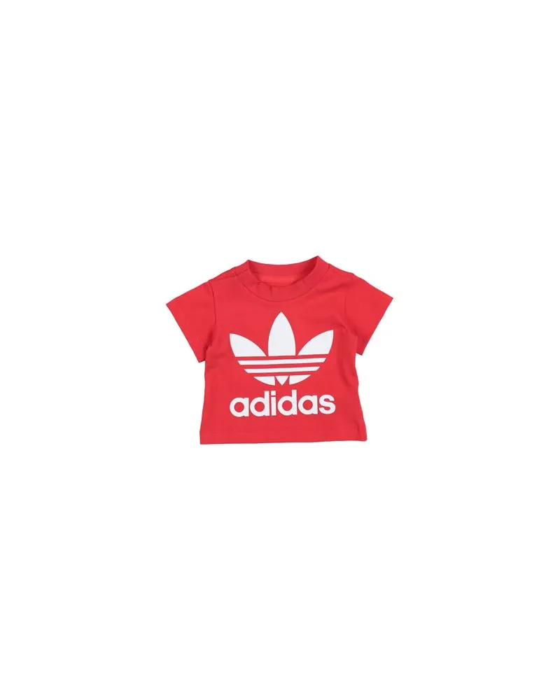 adidas TREFOIL TEE  - TOPS - T-shirtsauf YOOX.COM Rot