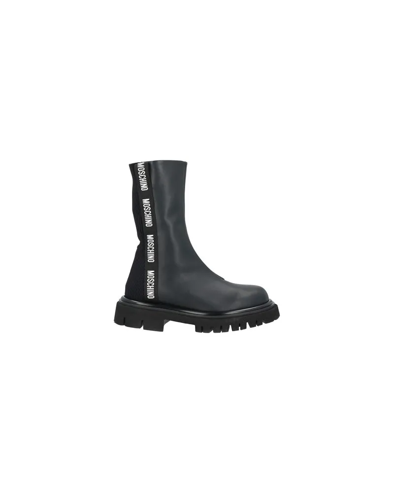 Moschino SCHUHE - Stiefelettenauf YOOX.COM Schwarz