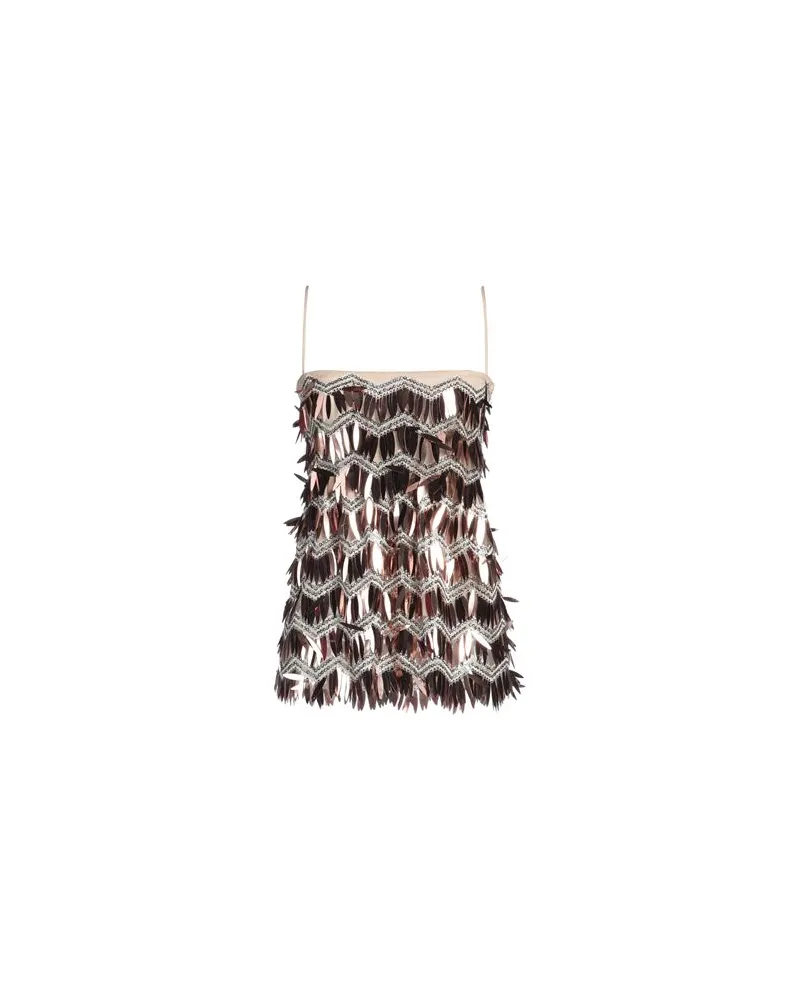 Alessia Santi TOPS - Topsauf YOOX.COM Beige