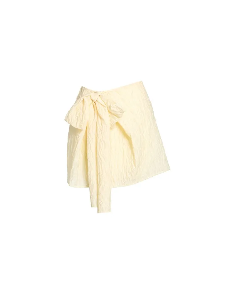 Cecilie Bahnsen HOSEN & RÖCKE - Miniröckeauf YOOX.COM Pastellgelb