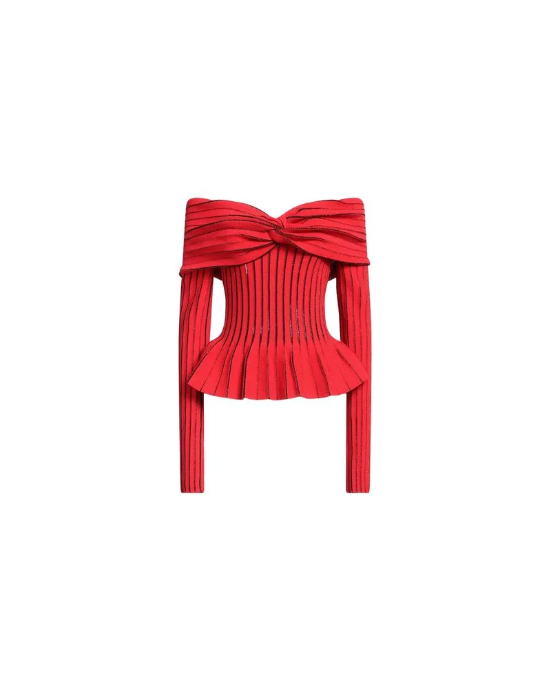 Balmain STRICKWAREN - Pulloverauf YOOX.COM Rot