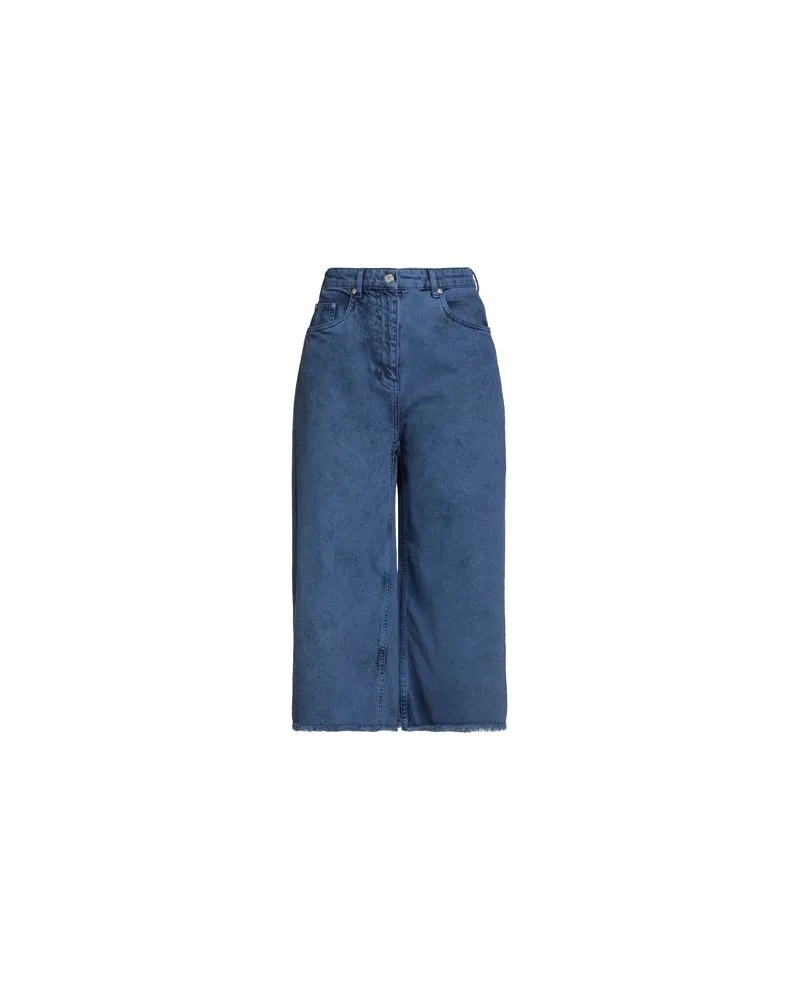Moschino HOSEN & RÖCKE - Jeanshosenauf YOOX.COM Marineblau