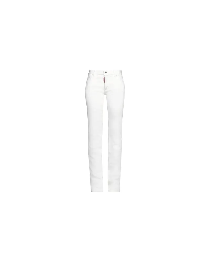 Dsquared2 HOSEN & RÖCKE - Jeanshosenauf YOOX.COM Weiß