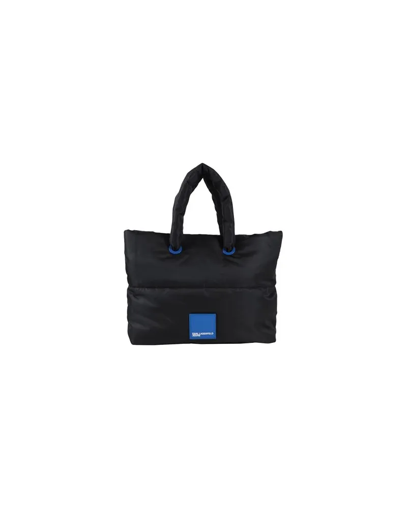 Karl Lagerfeld PADDED NYLON XL TOTE  - TASCHEN - Handtaschenauf YOOX.COM Schwarz