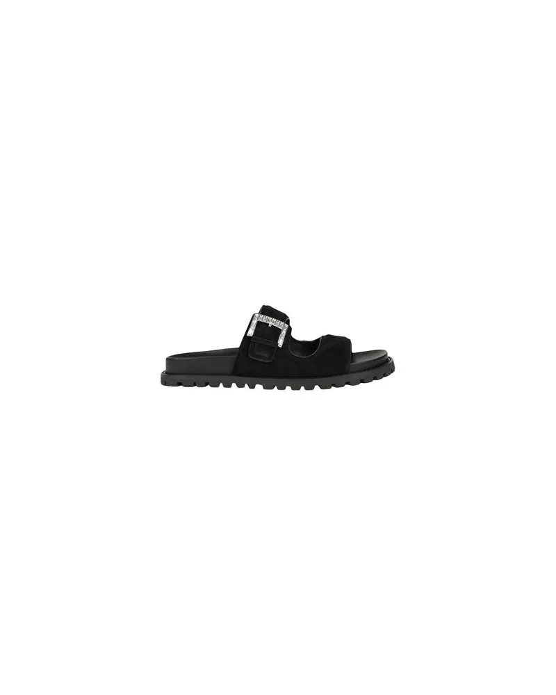 Michael Kors GISELLE SLIDE - SCHUHE - Sandalenauf YOOX.COM Schwarz