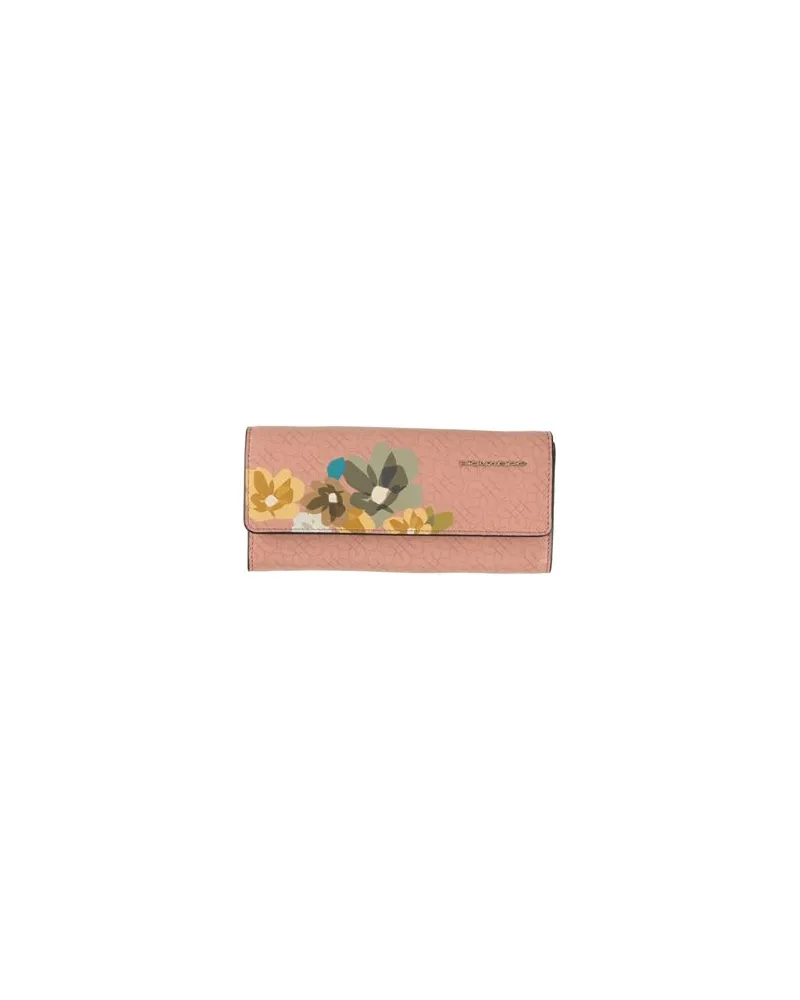 Piquadro Kleinlederwaren - Brieftaschenauf YOOX.COM Lachs