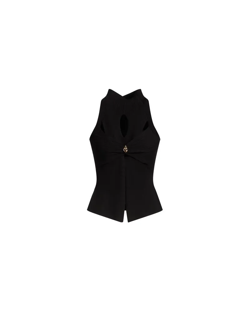 Elisabetta Franchi TOPS - Topsauf YOOX.COM Schwarz