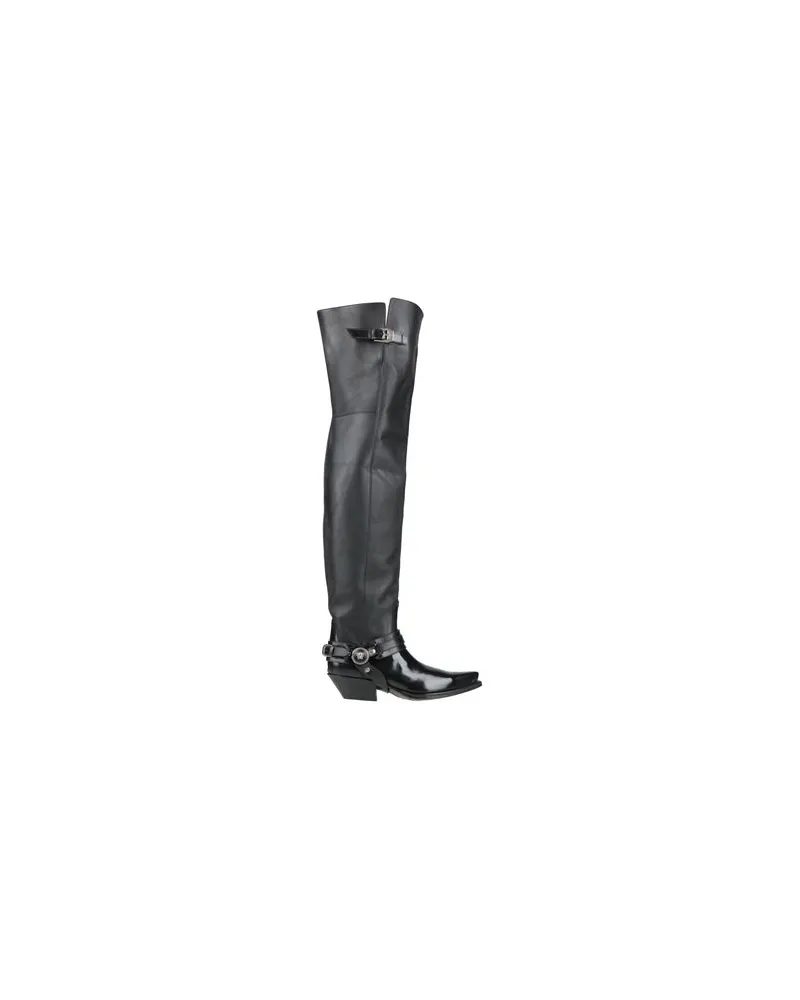 Versace SCHUHE - Stiefelauf YOOX.COM Schwarz