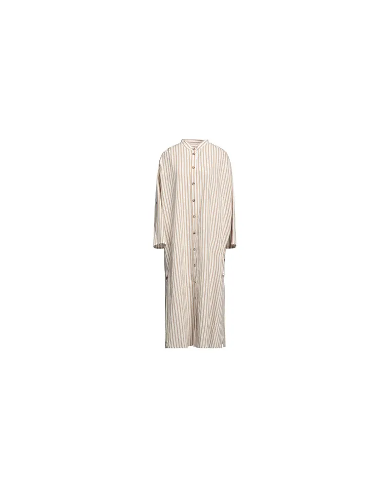 Manuel Ritz KLEIDER - Midi-Kleiderauf YOOX.COM Beige