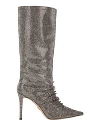 Lola Cruz Stiefel Silber