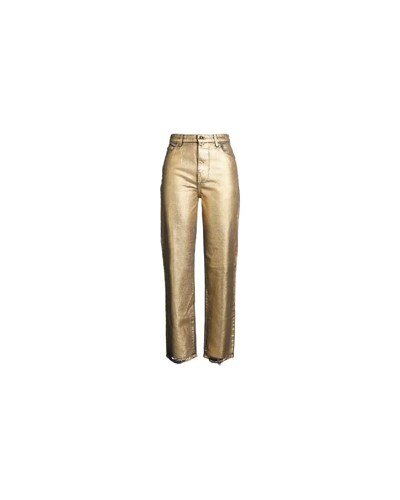 Pinko HOSEN & RÖCKE - Jeanshosenauf YOOX.COM Gold