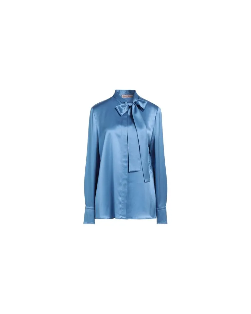 Valentino Garavani TOPS - Hemdenauf YOOX.COM Azurblau