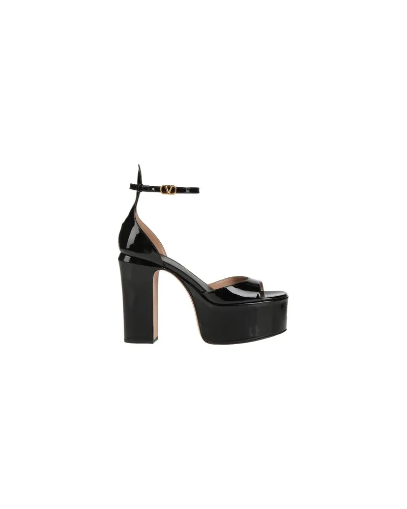 Valentino Garavani SCHUHE - Sandalenauf YOOX.COM Schwarz