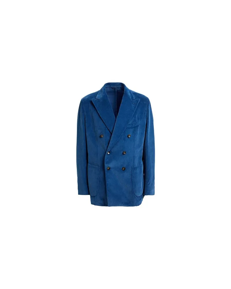Luigi Bianchi Mantova ROUGH - ANZÜGE und CO-ORDS - Blazersauf YOOX.COM Blau