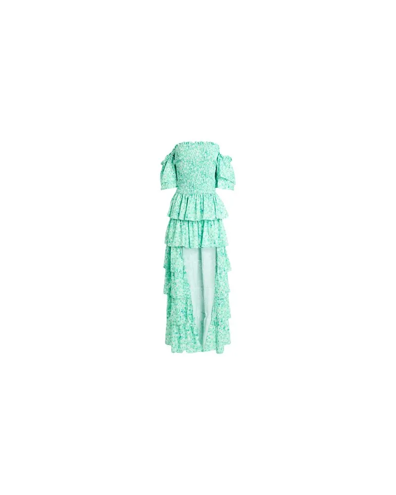 Vanessa Scott KLEIDER - Maxi-Kleiderauf YOOX.COM Säuregrün