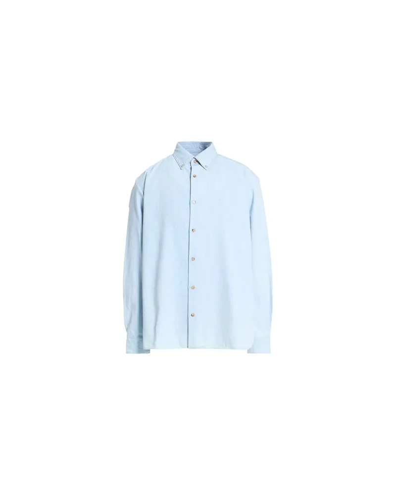 A.P.C. TOPS - Jeanshemdenauf YOOX.COM Blau