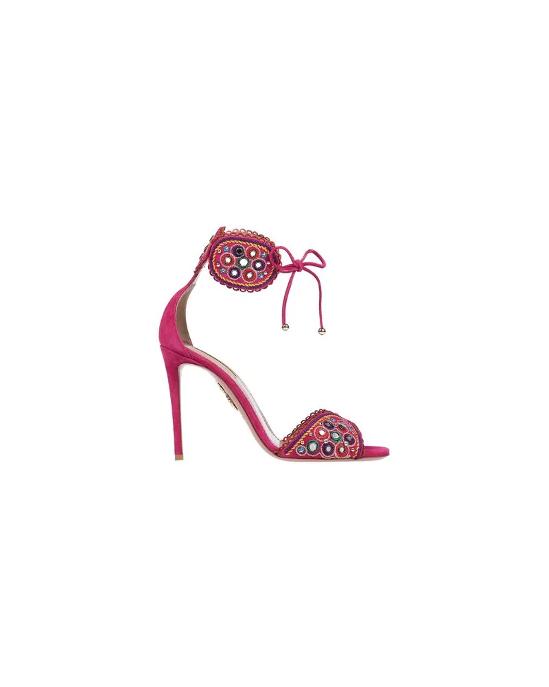 Aquazzura SCHUHE - Sandalenauf YOOX.COM Fuchsia