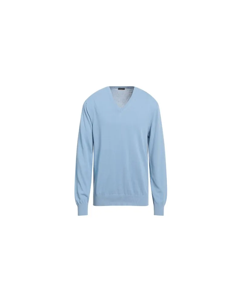 Cruciani STRICKWAREN - Pulloverauf YOOX.COM Hellblau