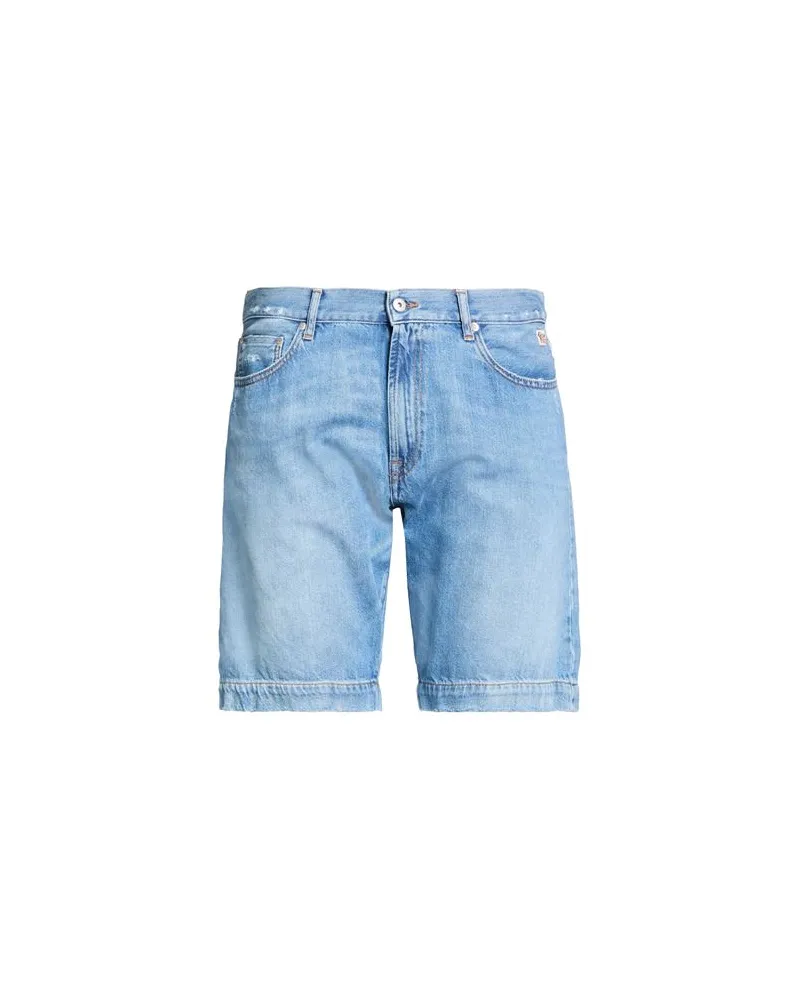 Roy Roger's HOSEN & RÖCKE - Jeansshortsauf YOOX.COM Blau