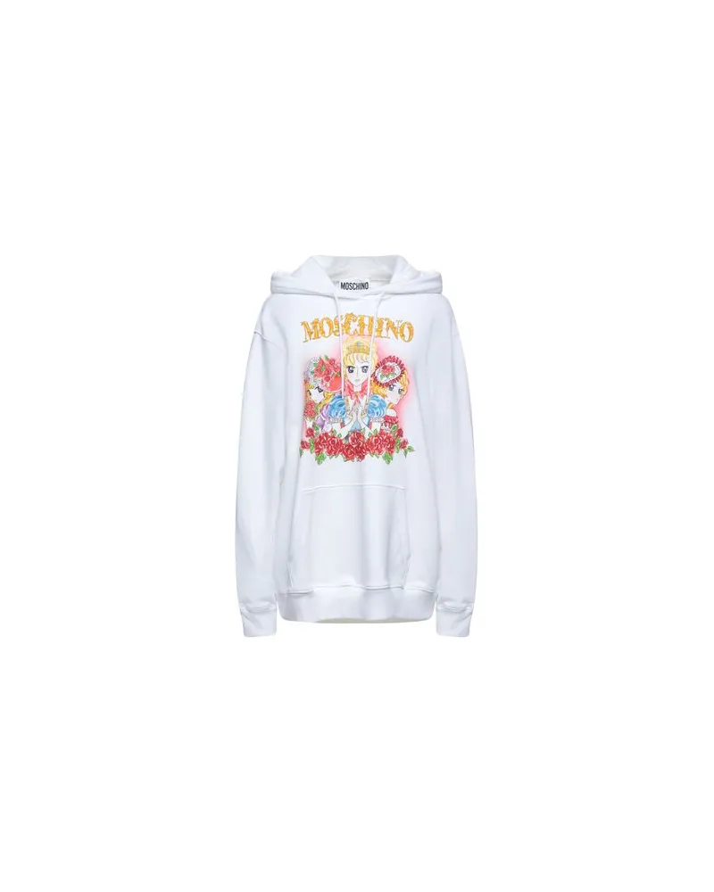 Moschino TOPS - Sweatshirtsauf YOOX.COM Weiß