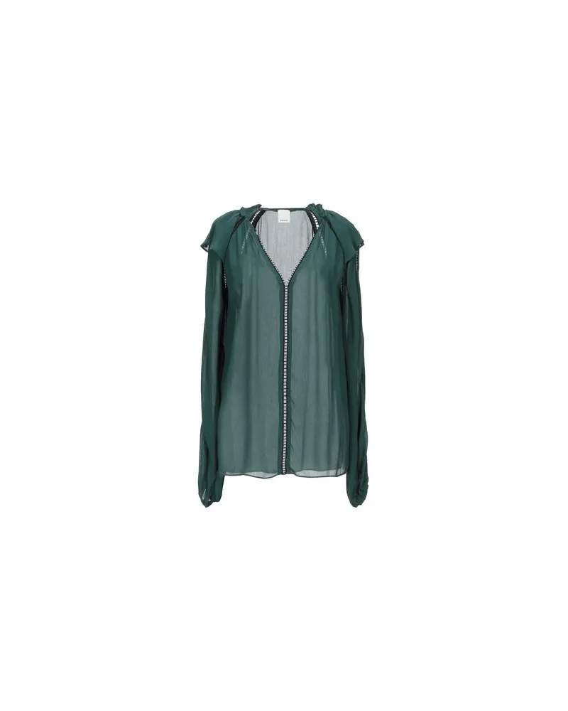 Pinko TOPS - Topsauf YOOX.COM Dunkelgrün