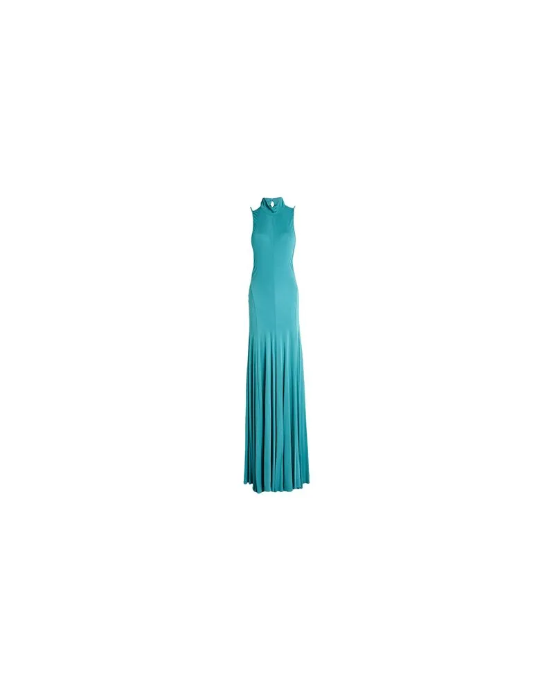 Twin-Set KLEIDER - Maxi-Kleiderauf YOOX.COM Aquamarin