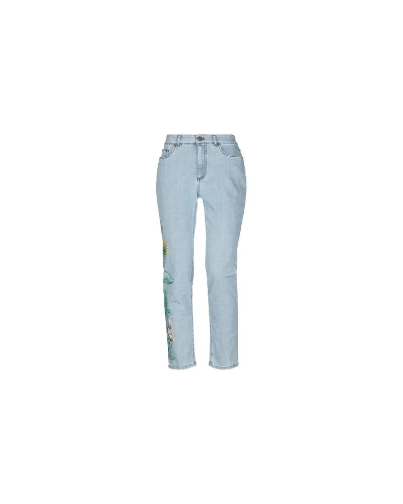 Mr & Mrs Italy HOSEN & RÖCKE - Jeanshosenauf YOOX.COM Blau