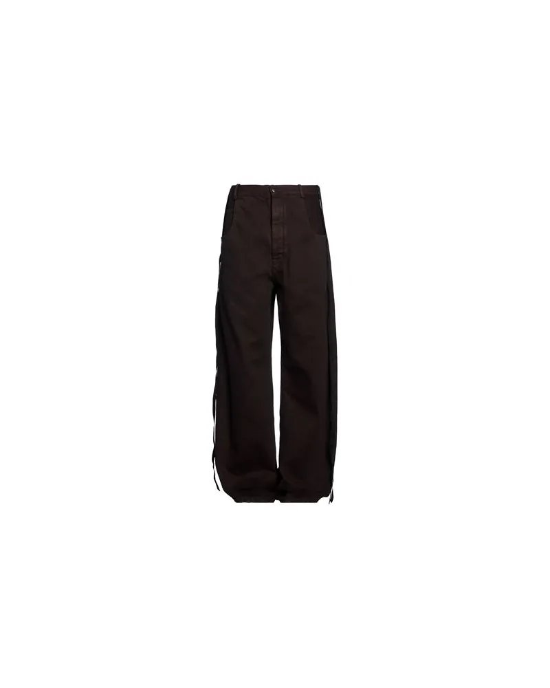 Ann Demeulemeester HOSEN & RÖCKE - Jeanshosenauf YOOX.COM Bordeaux
