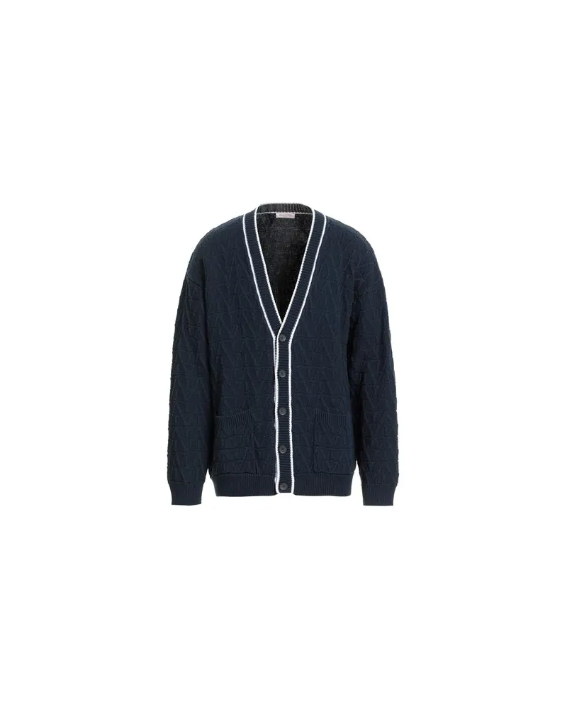 Valentino Garavani STRICKWAREN - Strickjackenauf YOOX.COM Marineblau