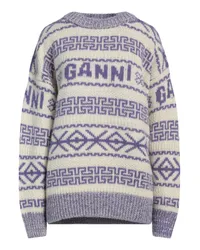 Ganni Pullover Violett