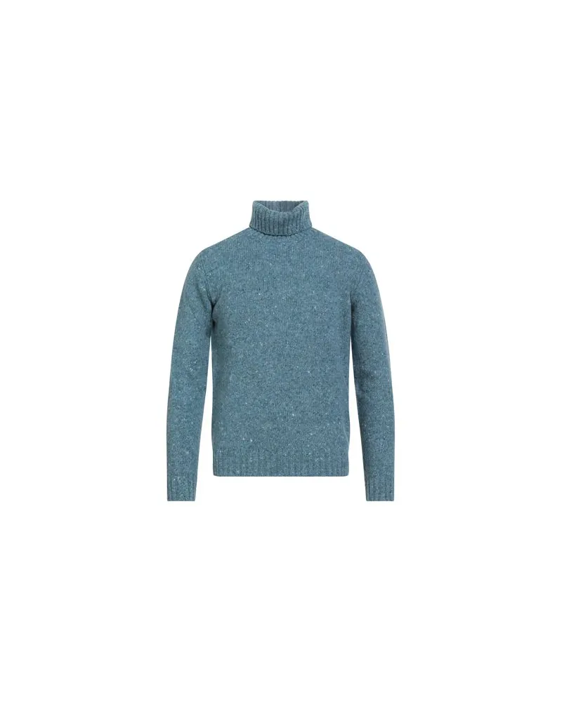 MOORER STRICKWAREN - Rollkragenpulloverauf YOOX.COM Taubenblau