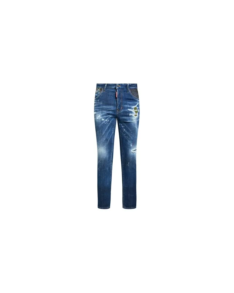 Dsquared2 HOSEN & RÖCKE - Jeanshosenauf YOOX.COM Blau