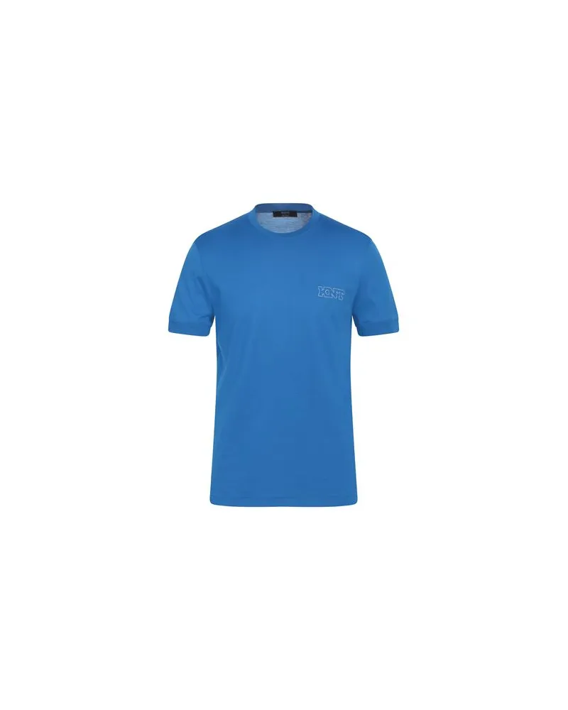 Kiton KNT - TOPS - T-shirtsauf YOOX.COM Azurblau