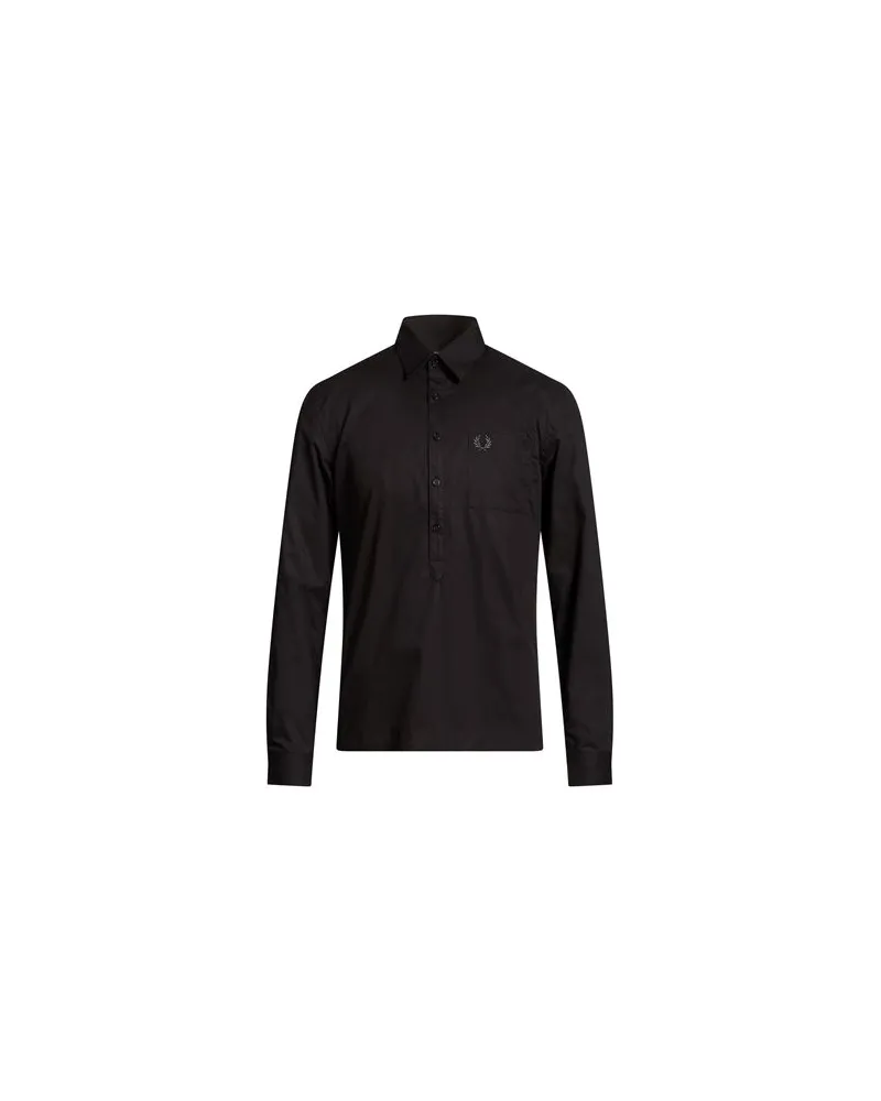 Fred Perry TOPS - Hemdenauf YOOX.COM Schwarz