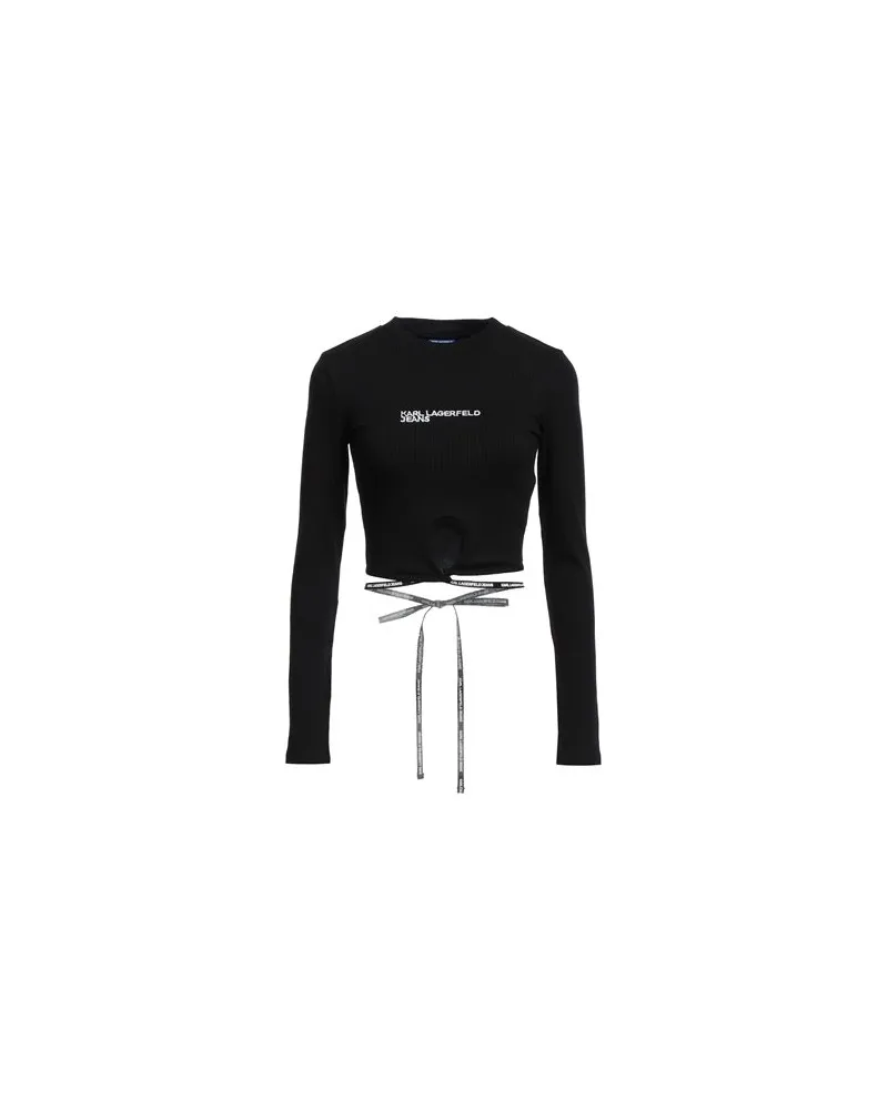 Karl Lagerfeld TOPS - T-shirtsauf YOOX.COM Schwarz