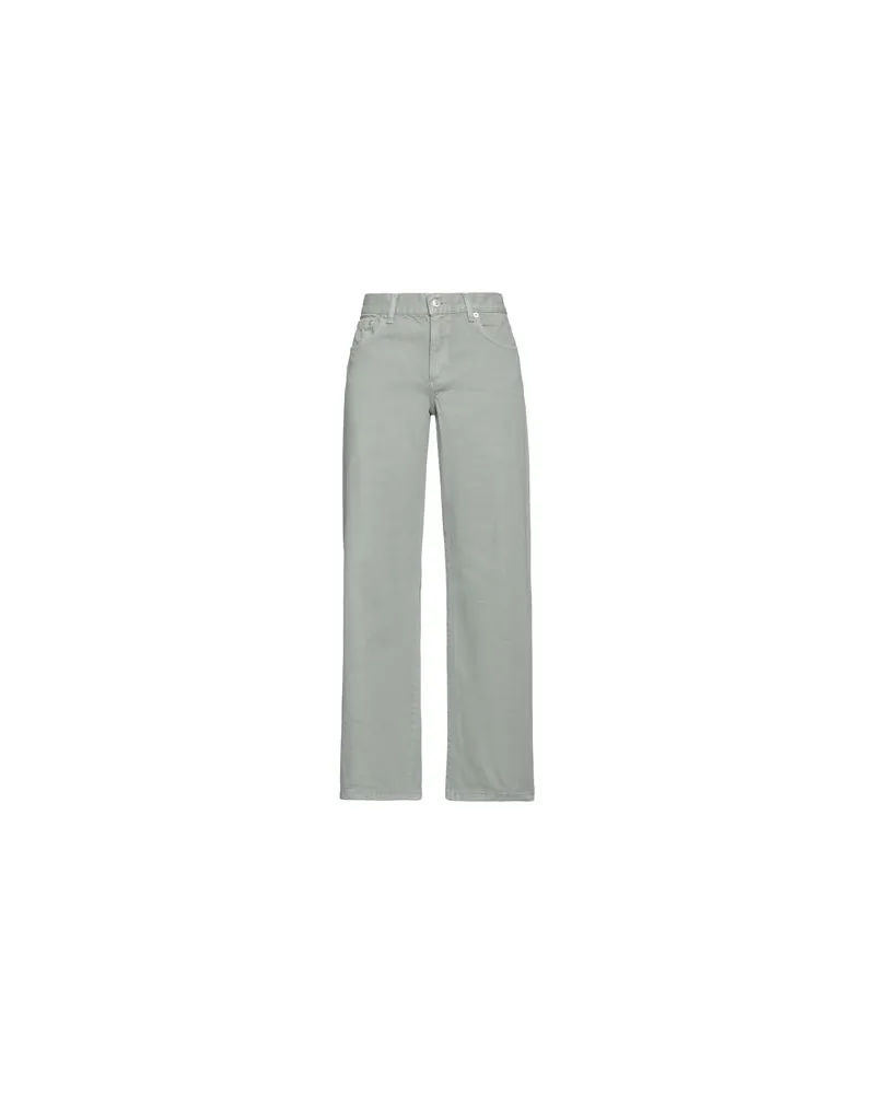 JEANERICA HOSEN & RÖCKE - Jeanshosenauf YOOX.COM Salbeigrün