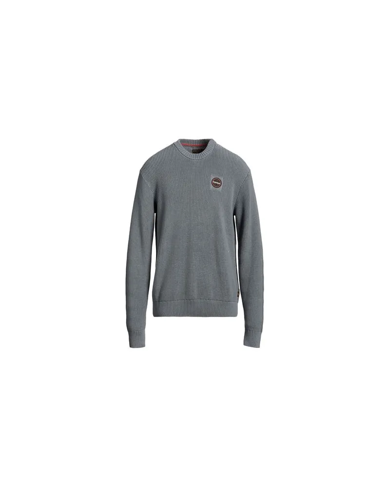 Napapijri STRICKWAREN - Pulloverauf YOOX.COM Braungrau