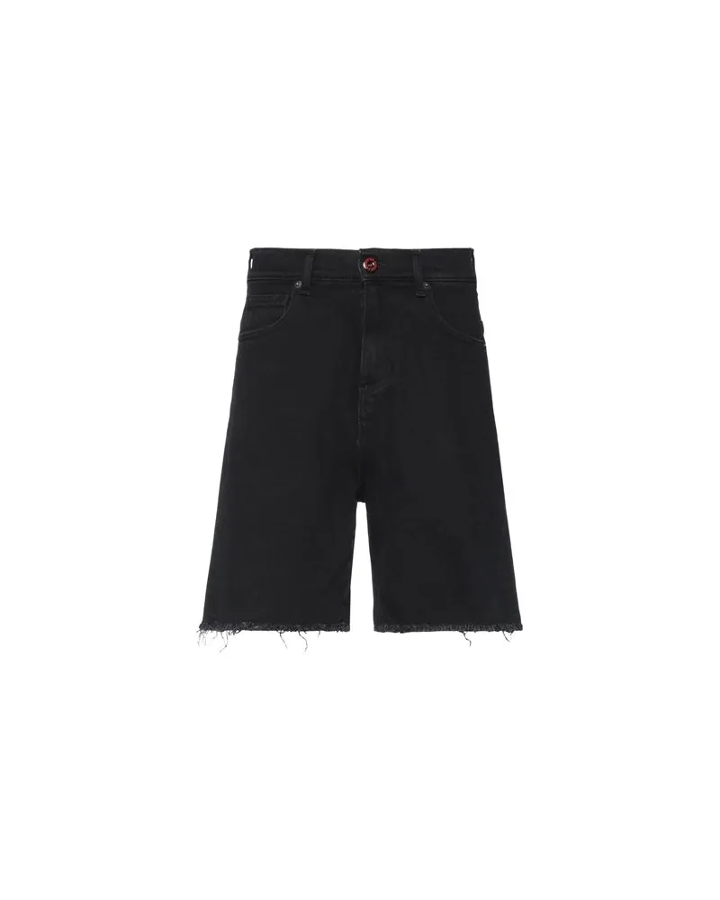 Vision Of Super HOSEN & RÖCKE - Jeansshortsauf YOOX.COM Schwarz