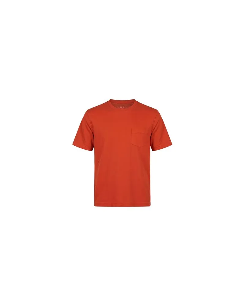 CIRCOLO 1901 TOPS - T-shirtsauf YOOX.COM Ziegelrot