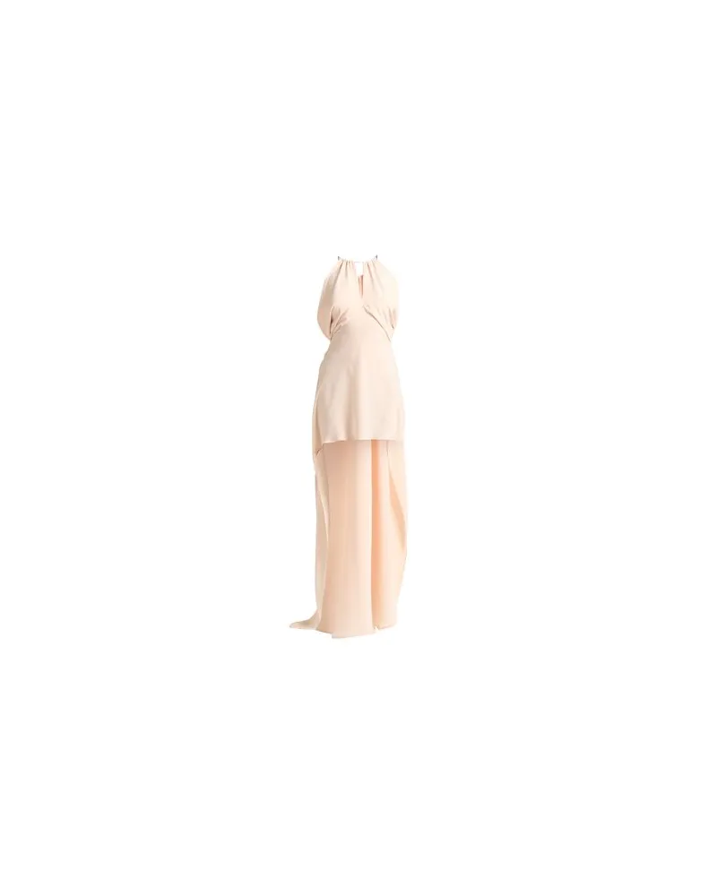Philosophy Di Lorenzo Serafini KLEIDER - Maxi-Kleiderauf YOOX.COM Beige