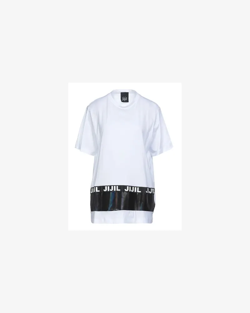 Jijil TOPS - T-shirtsauf YOOX.COM Weiß