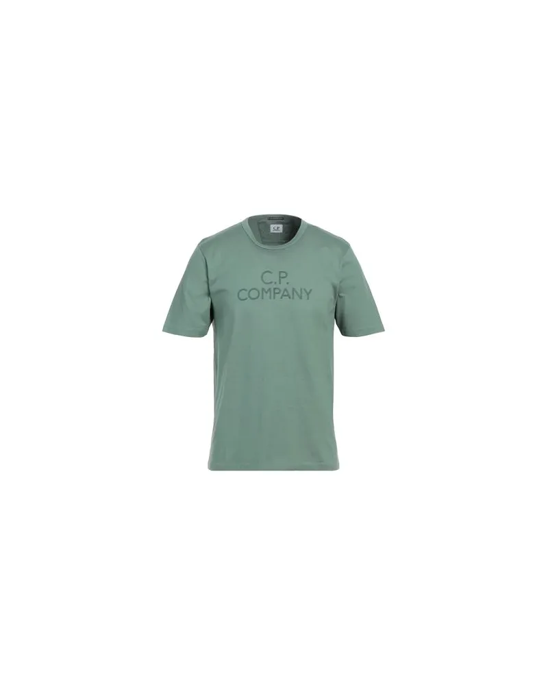 C.P. Company TOPS - T-shirtsauf YOOX.COM Salbeigrün