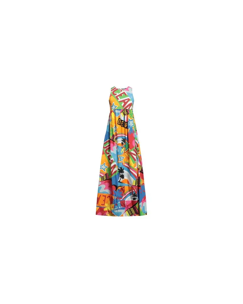DOUUOD KLEIDER - Maxi-Kleiderauf YOOX.COM Orange