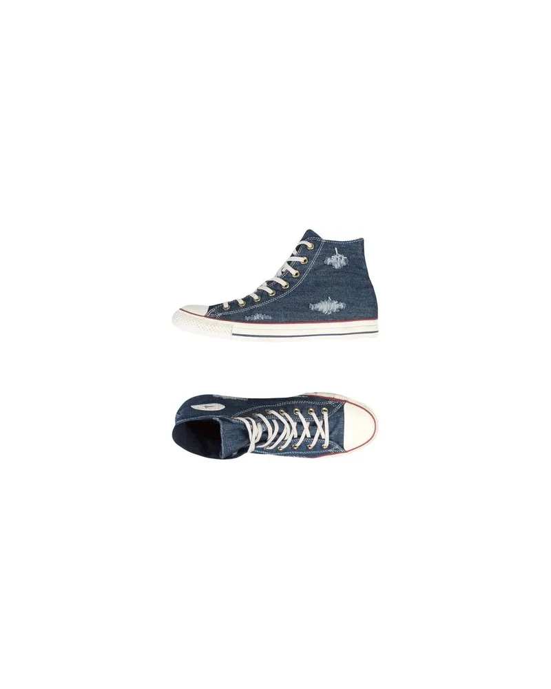 Converse CT AS HI DENIM DESTROYED   - SCHUHE - Sneakersauf YOOX.COM Blau