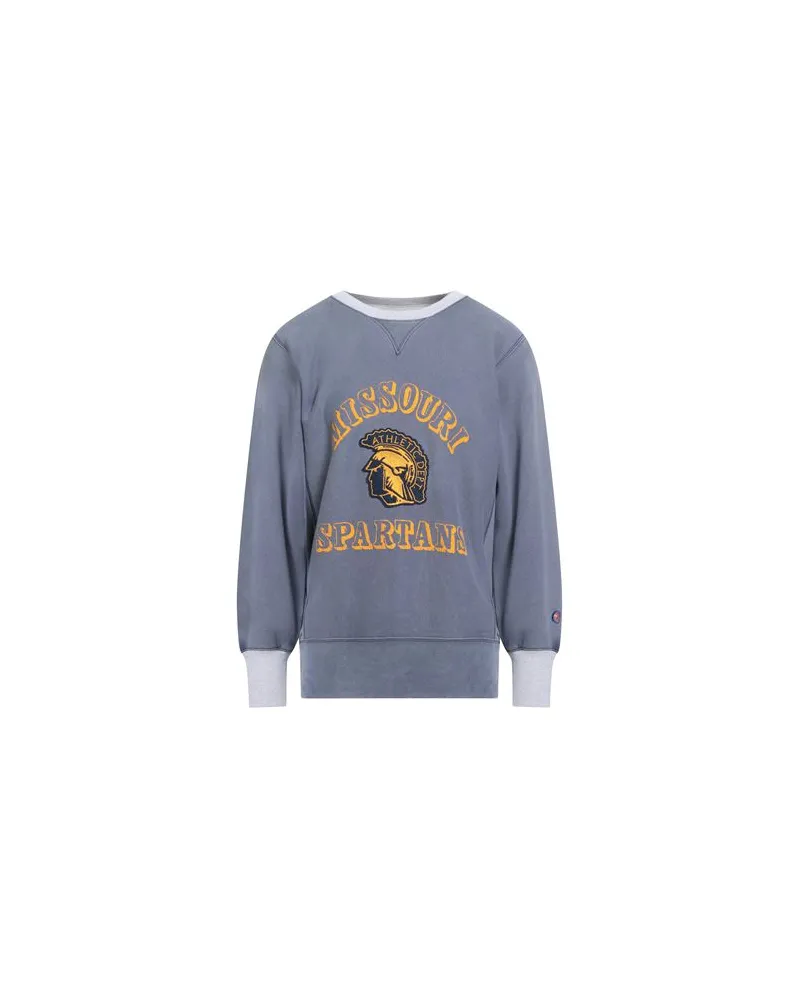 Champion INDEX + ARCHIVES - TOPS - Sweatshirtsauf YOOX.COM Taubenblau